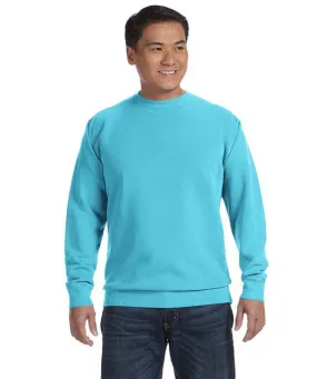 1566 - Comfort Colors Adult Crewneck Sweatshirt | Lagoon Blue