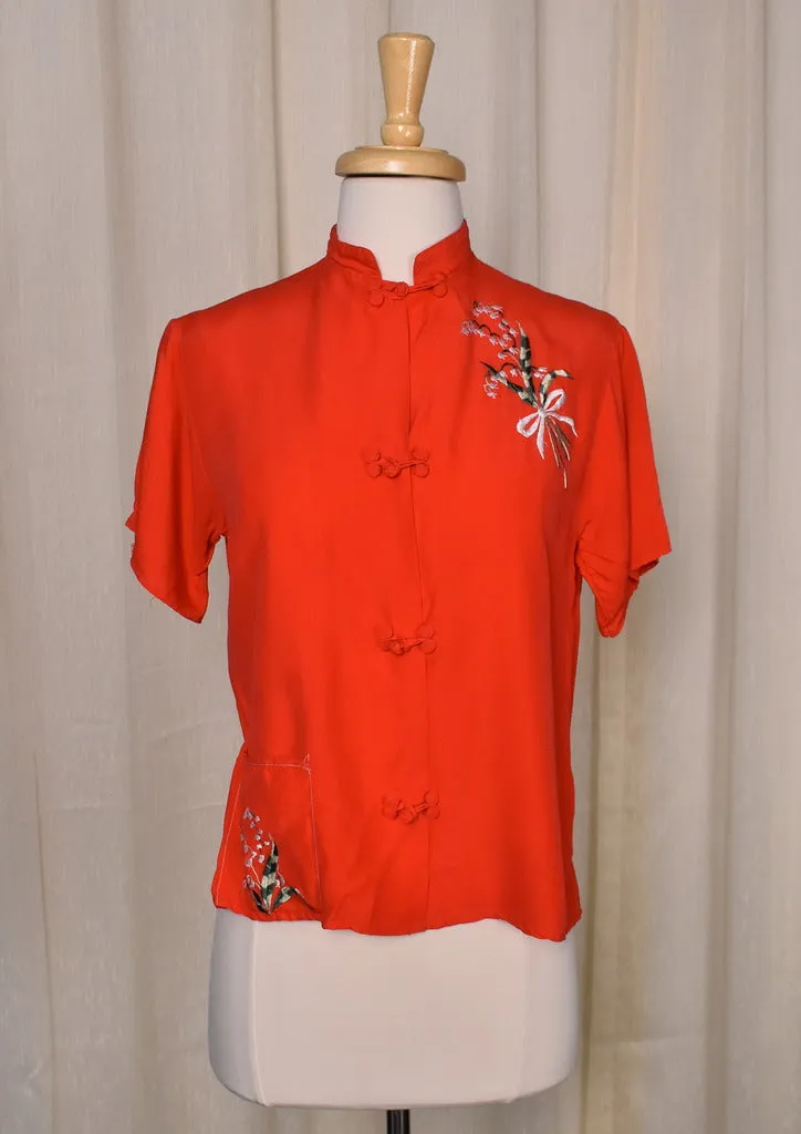 1950s Lily of the Valley Top