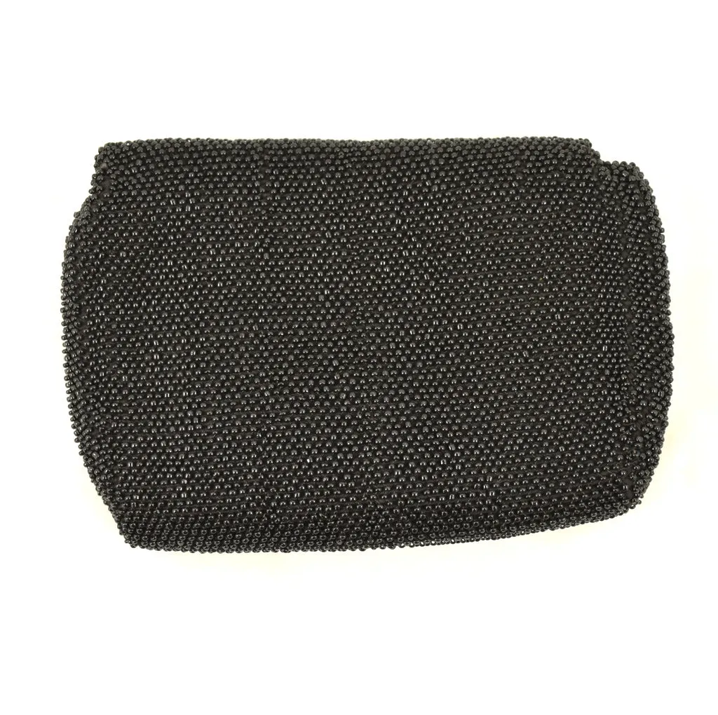 1950s Small Beaded Clutch Bag