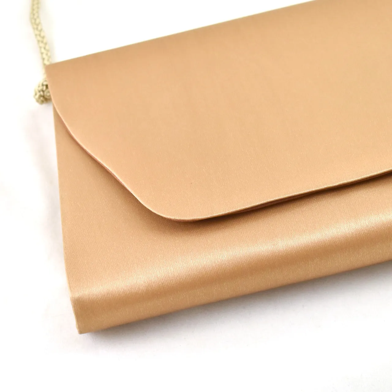 1950s Style Taupe Satin Handbag