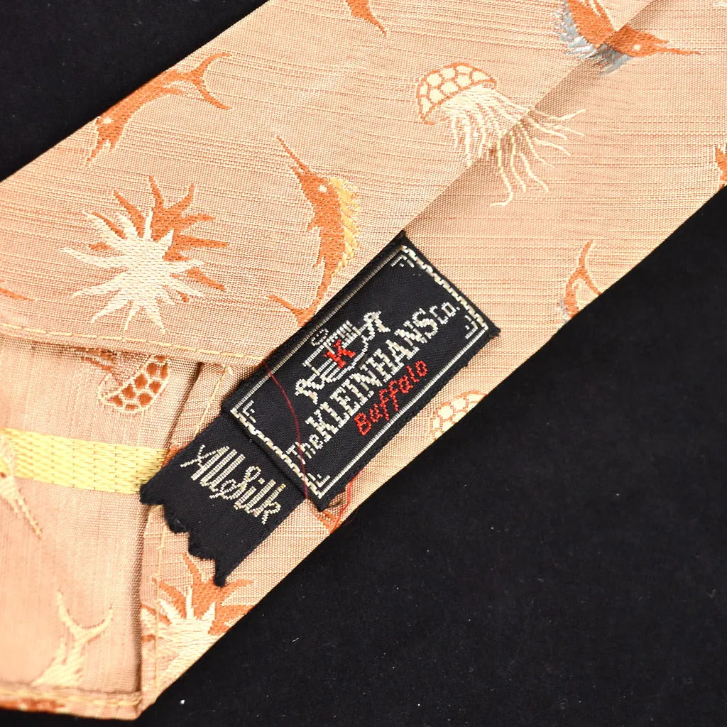 1950s Sword & Jelly Fish Vintage Tie