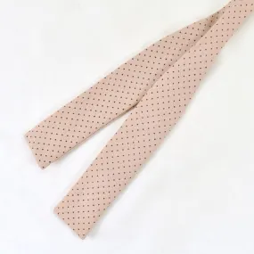 1950s Tan Polka Dot Bow Tie