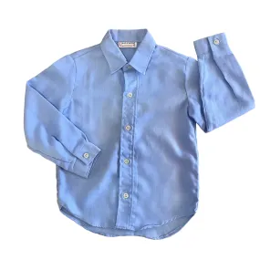 1970's Blue Shirt  3-4 Years