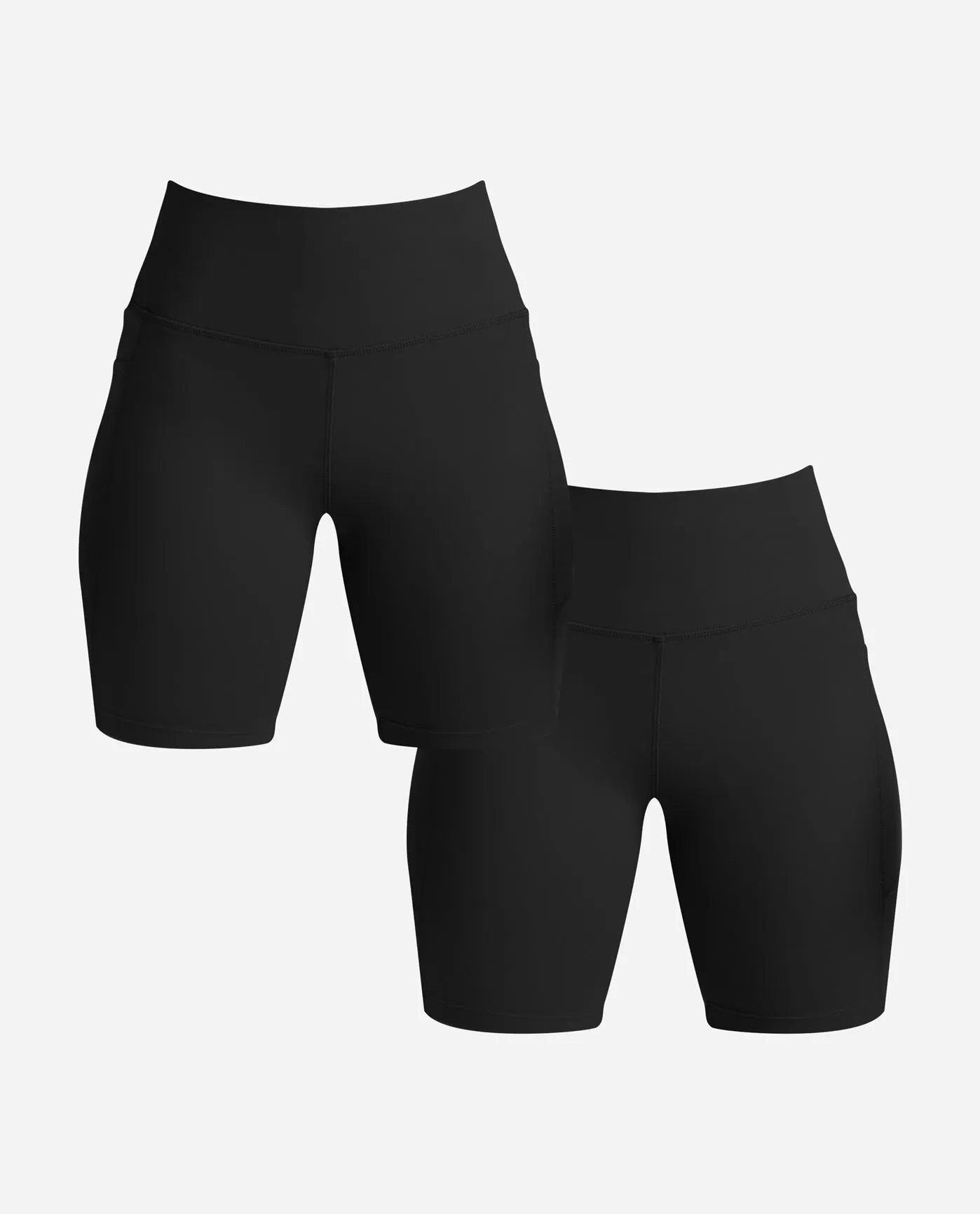 2-Pack High Rise Bike Shorts