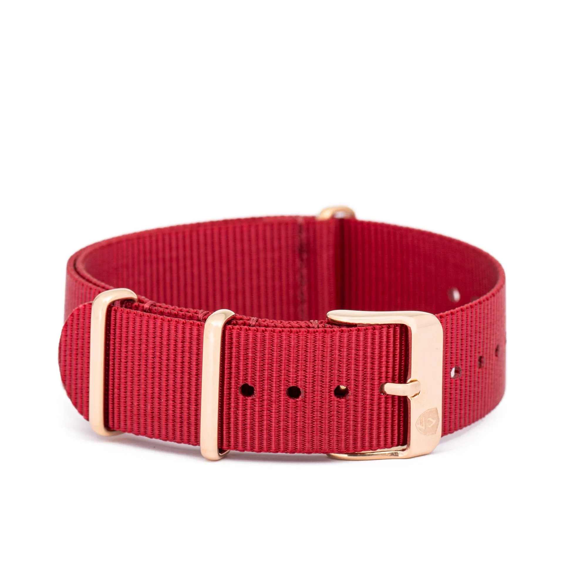 20mm Red Canvas Band