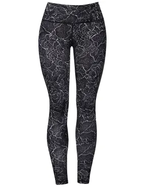 26" Printed Yoga Pants CRACK