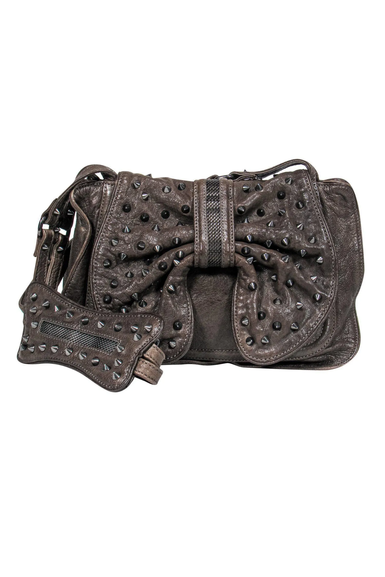 3.1 Phillip Lim - Leather & Metal Studded Purse