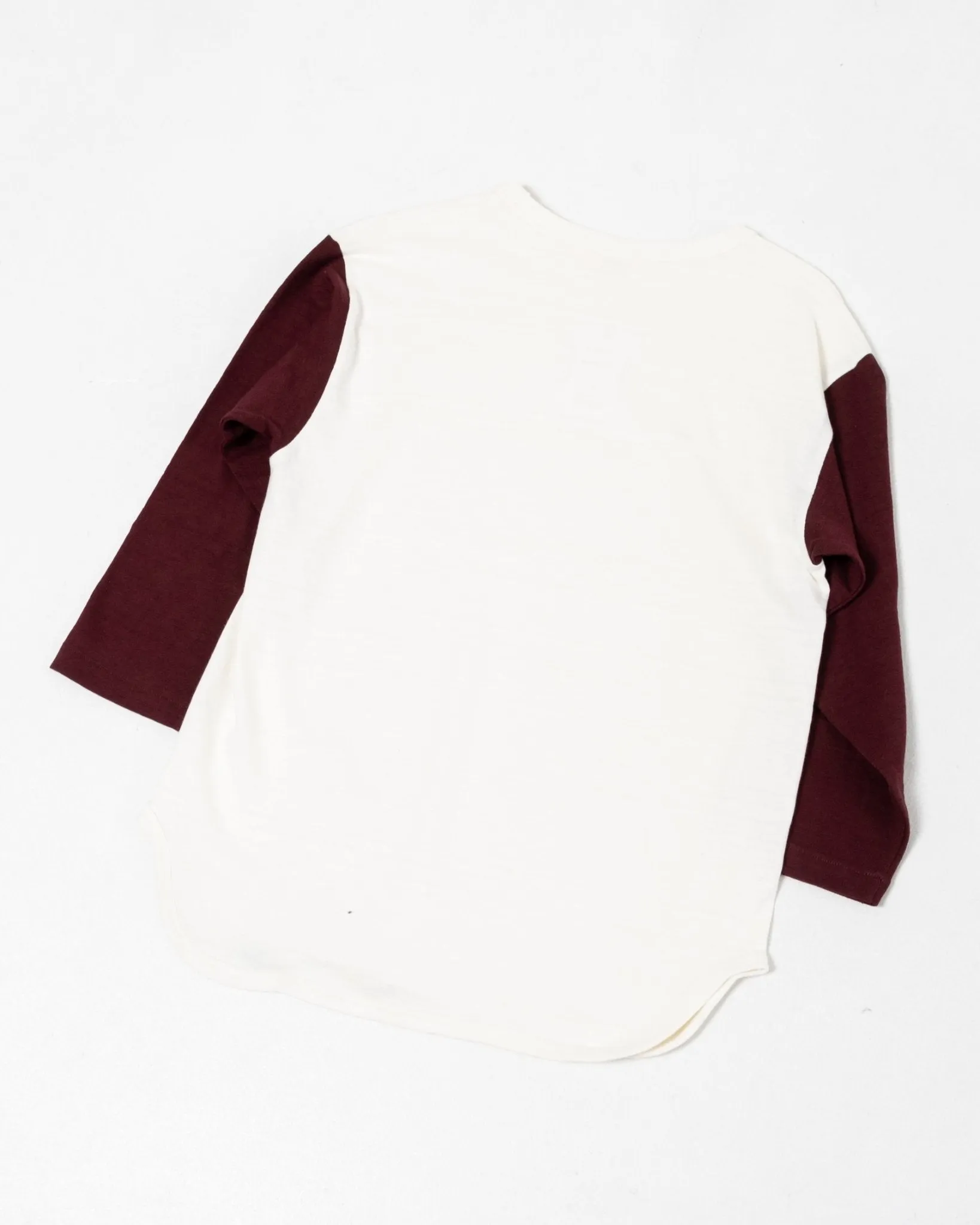 4800 Baseball Tee Cream x Bordeaux