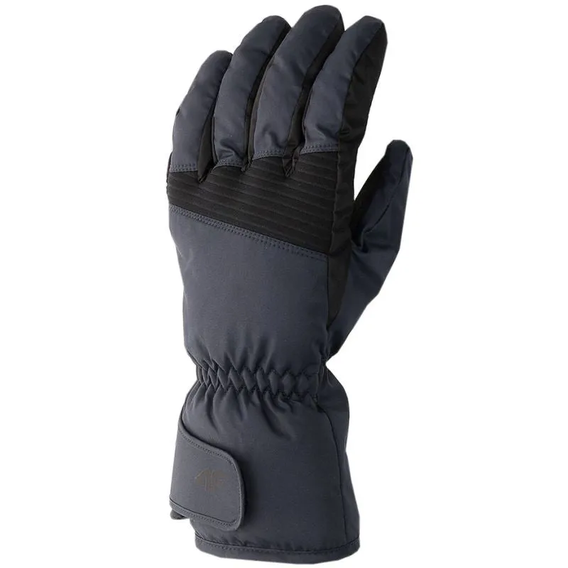 4F Mens Ski Gloves - Gray