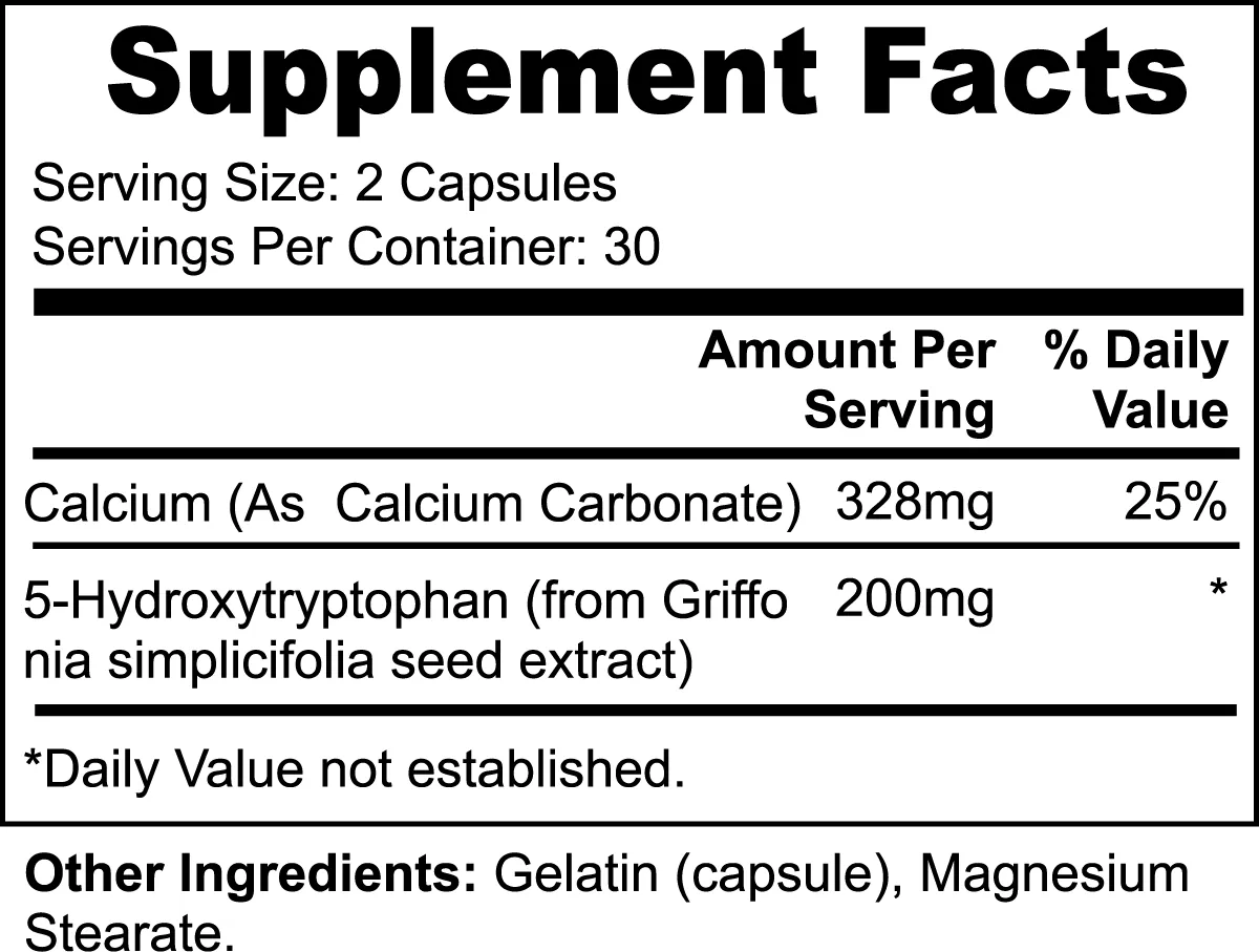 5-HTP (Sleep, Anxiety, Depression)