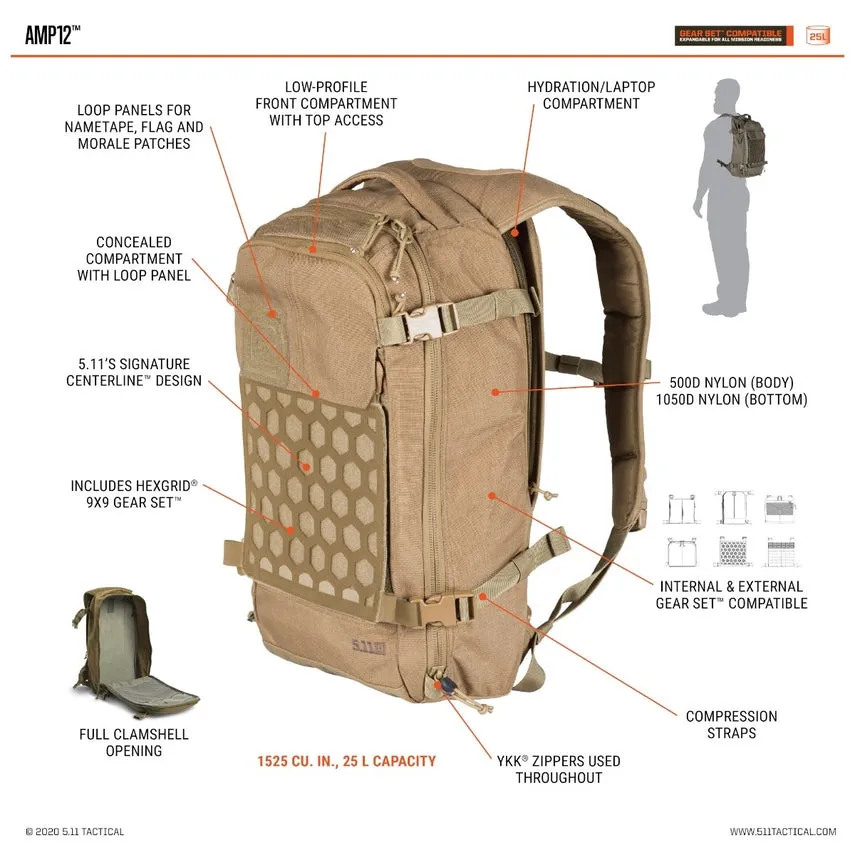 5.11 Tactical AMP12™ Backpack 25L