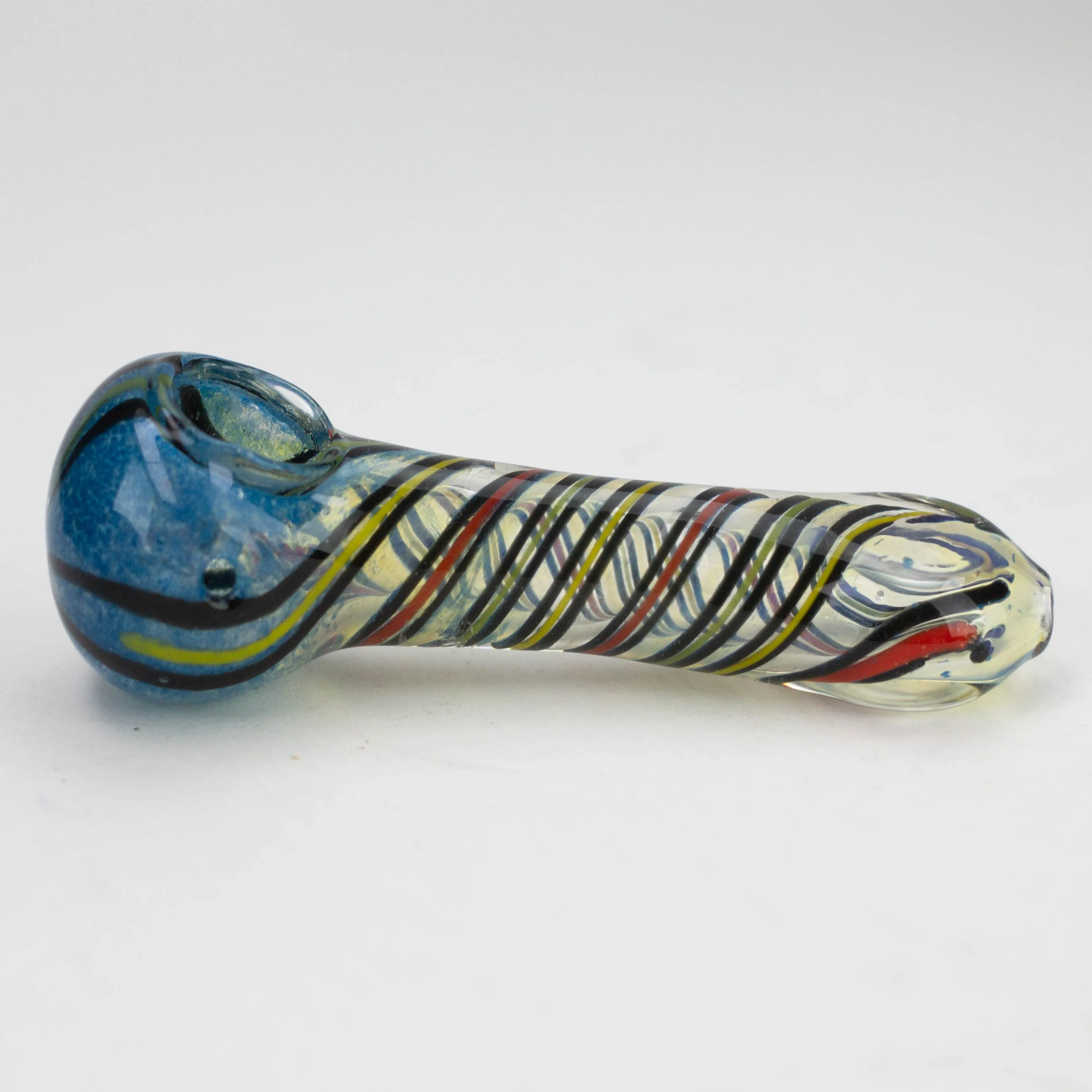 5" Swirls Glass Pipe Pack of 2