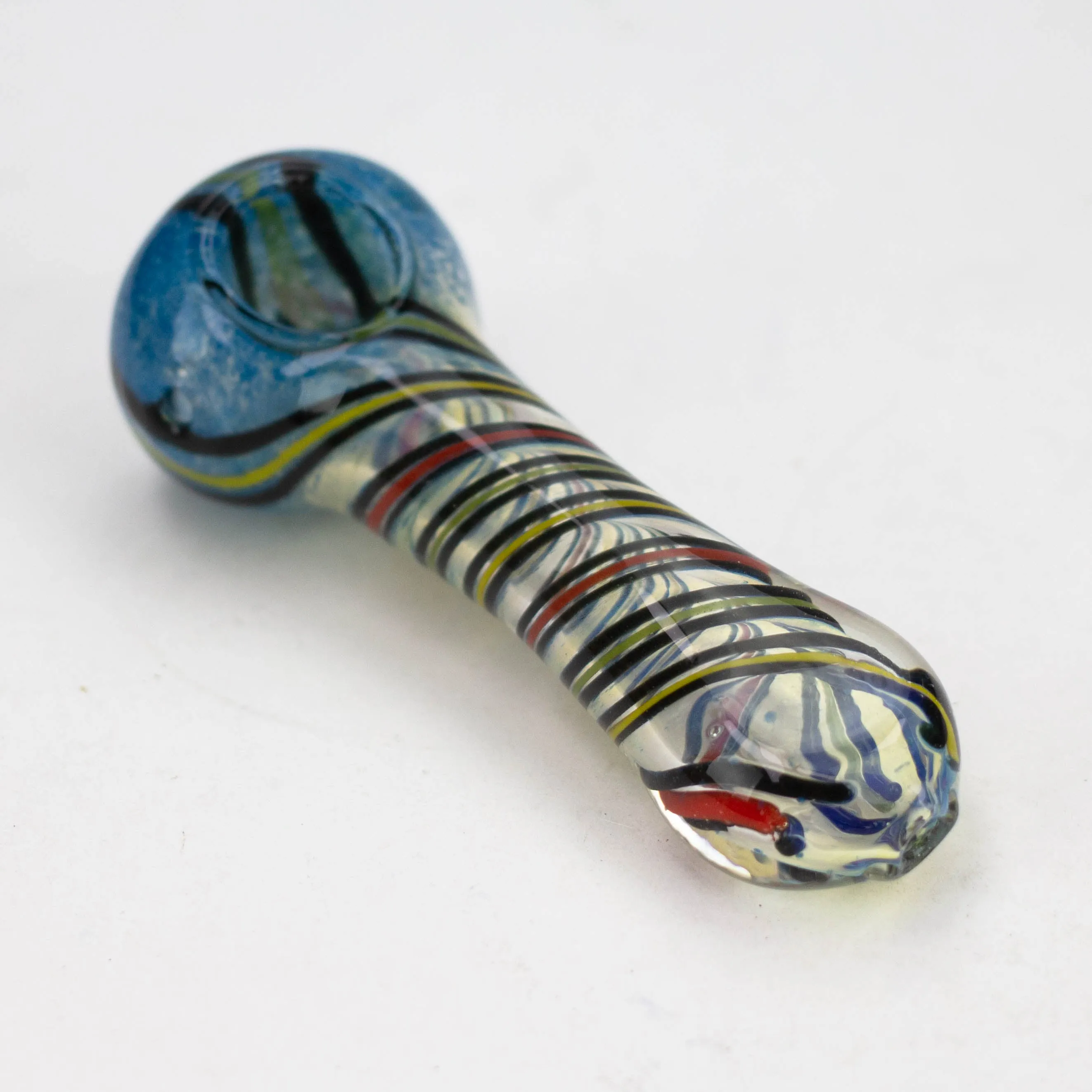 5" Swirls Glass Pipe Pack of 2