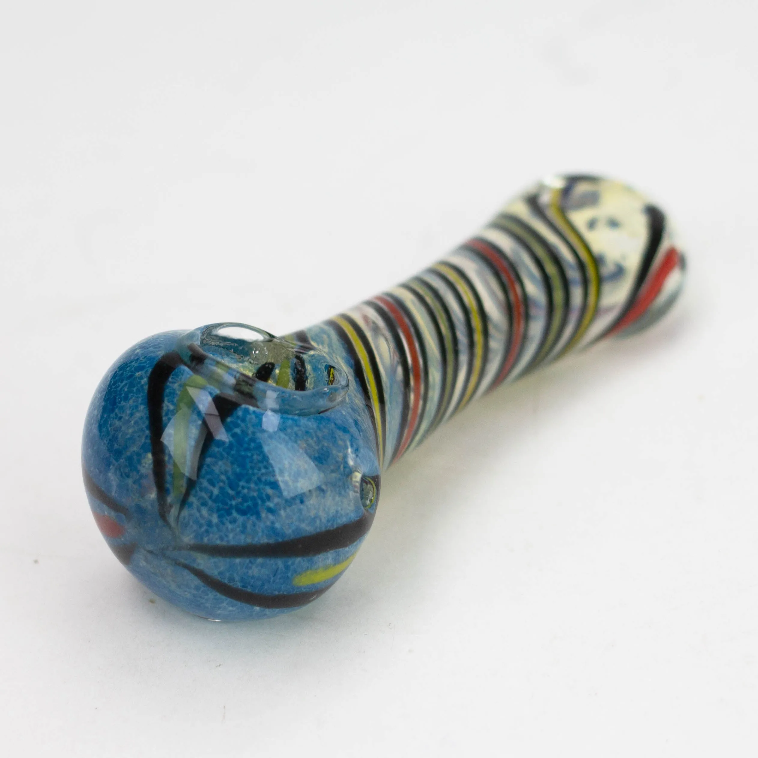 5" Swirls Glass Pipe Pack of 2