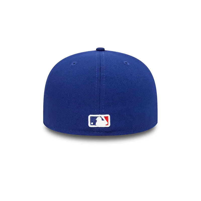 [60224637] Los Angeles Dodgers City Cluster Blue MBL 59FIFTY Men's Fitted Hat