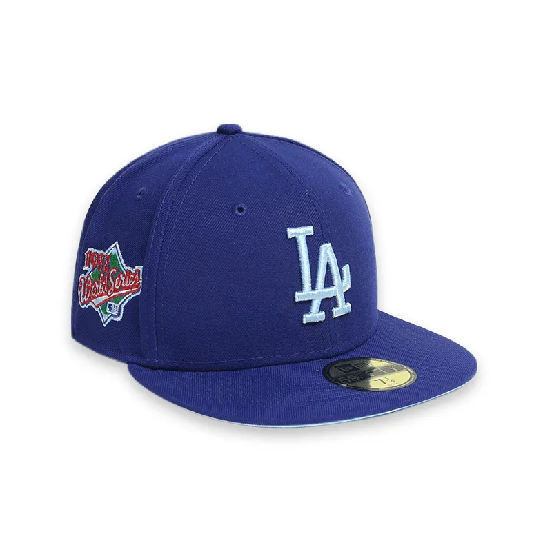 [60243775] Los Angeles Dodgers 88 WS Blue 59FIFTY Men's Fitted Hat