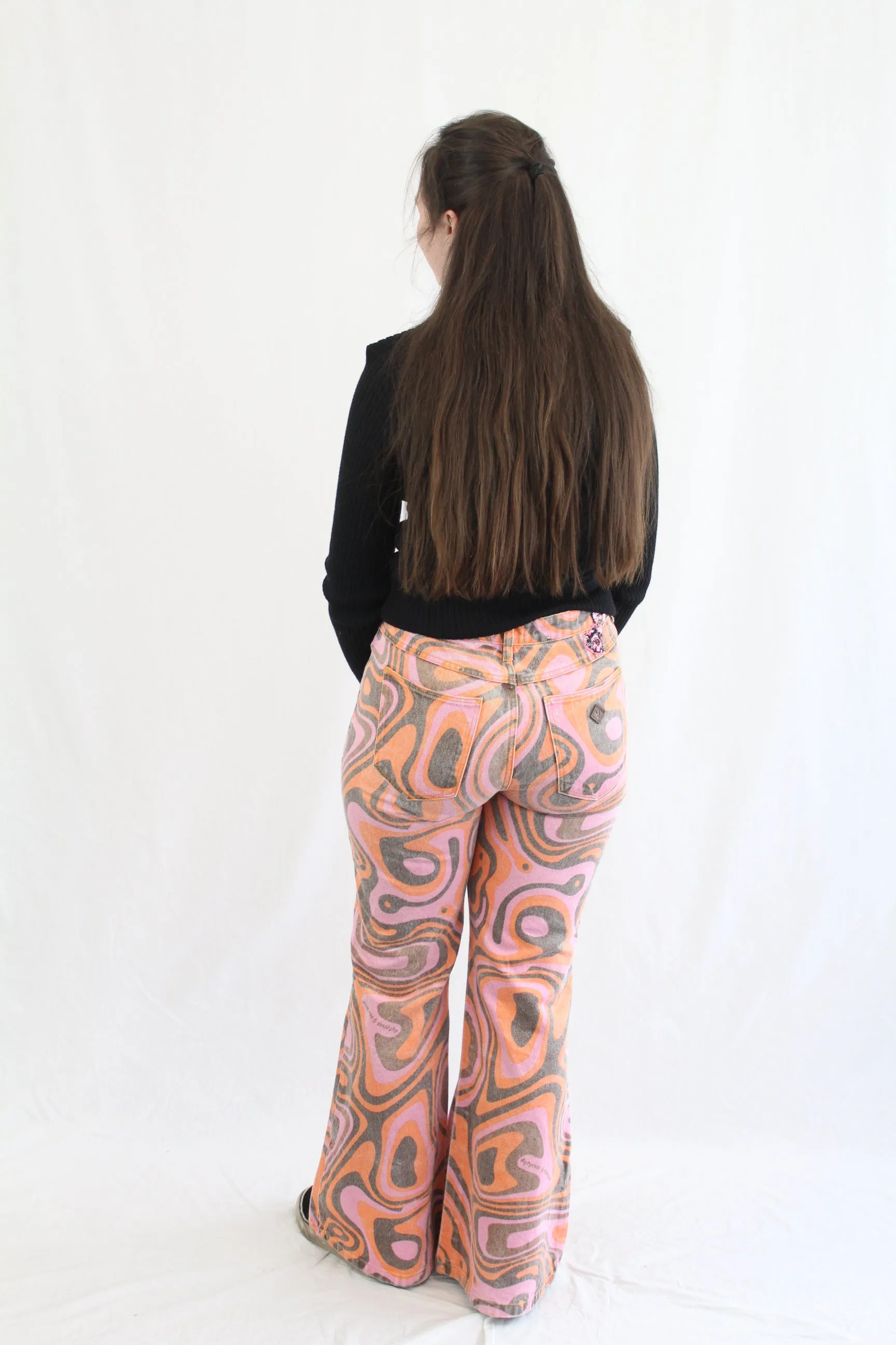 ABRAND X Dyspnea - Swirl Flare Jeans