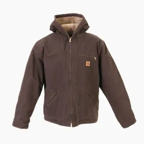 Active Hooded Jacket - Washed Brown