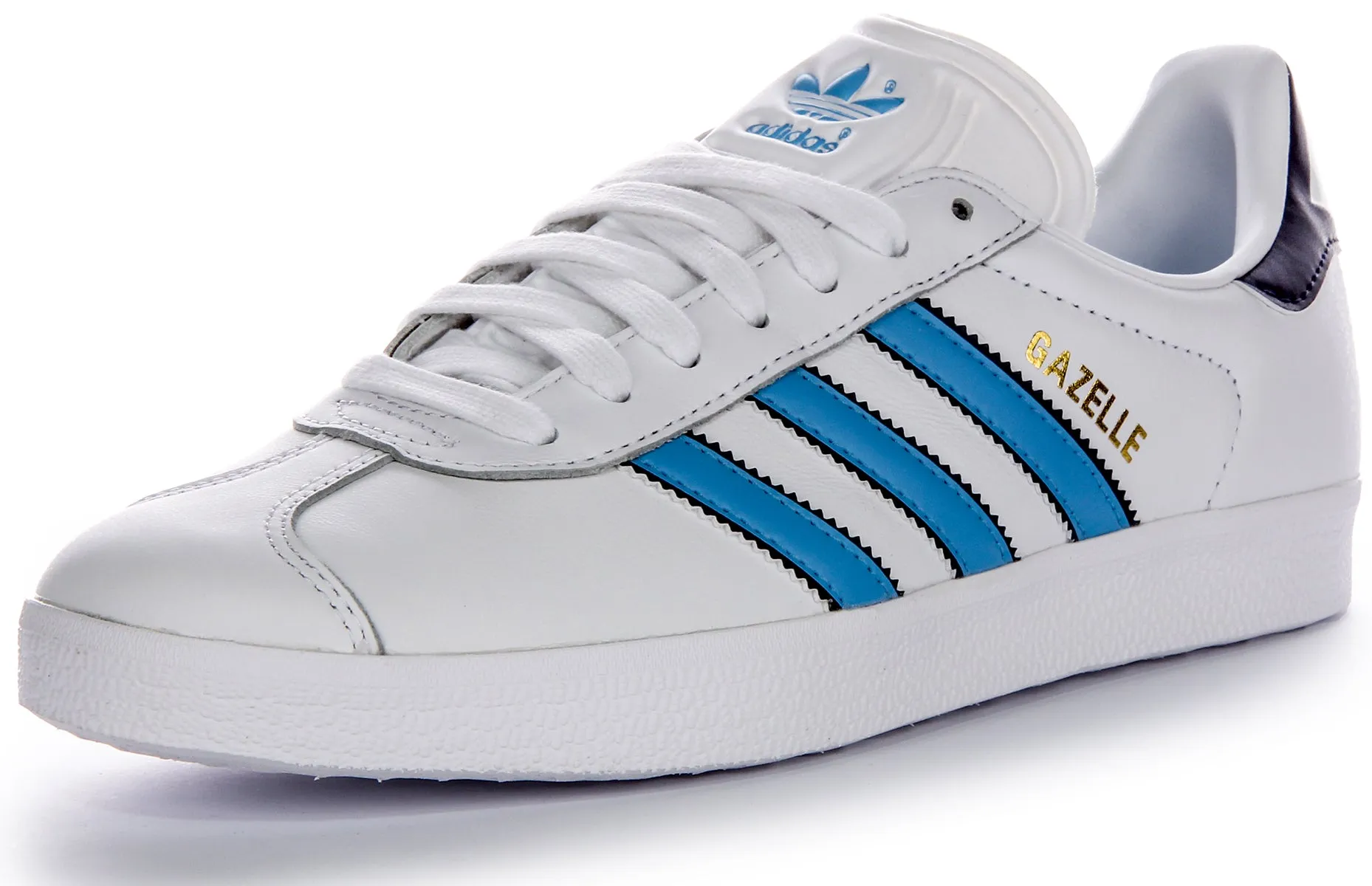 Adidas Gazelle Orginal In White Blue For Men