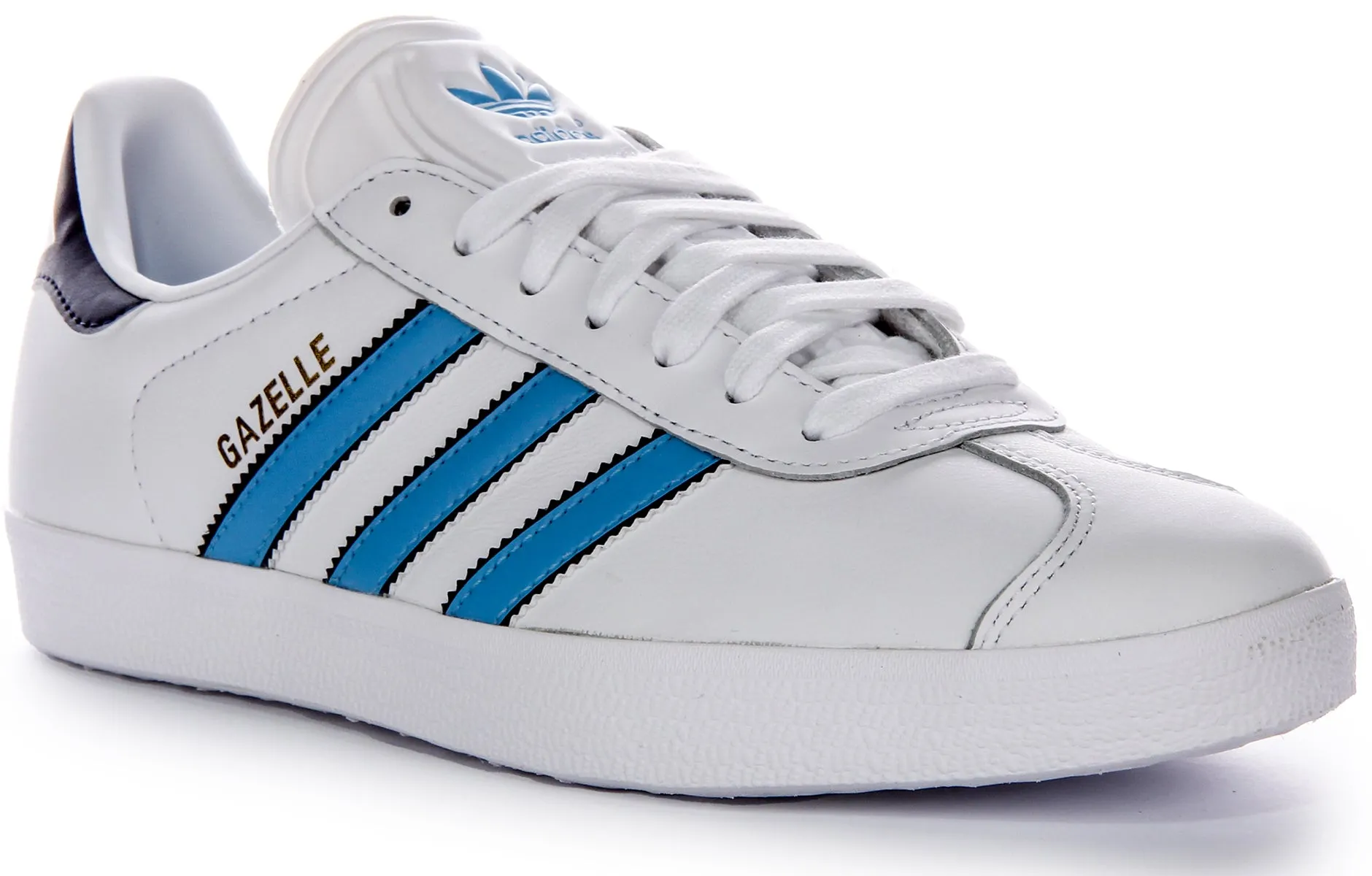 Adidas Gazelle Orginal In White Blue For Men