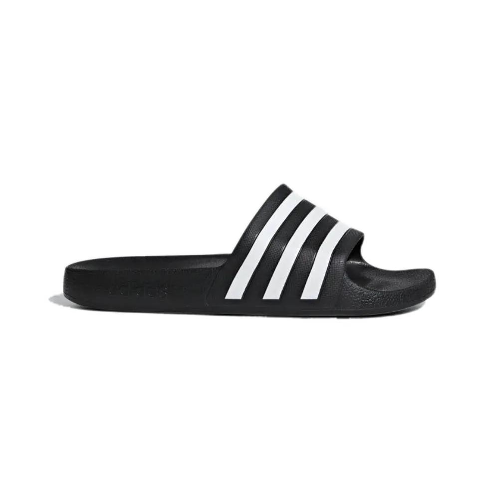 Adidas Men's Adilette Aqua Slide (Core Black/Cloud White/Core Black)