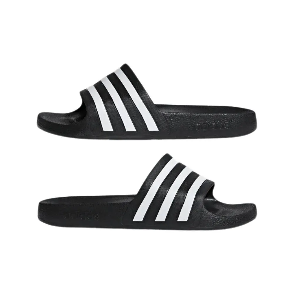 Adidas Men's Adilette Aqua Slide (Core Black/Cloud White/Core Black)