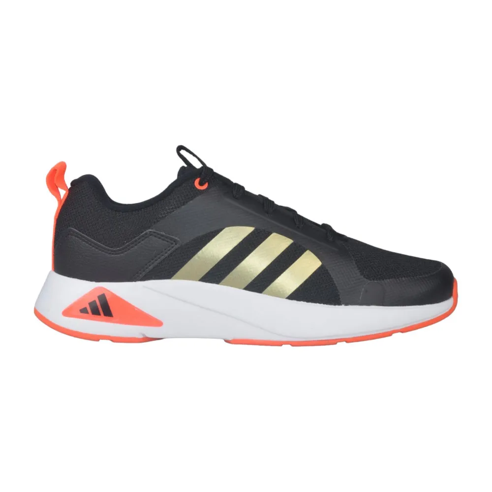 Adidas Men's Zap Run Running Shoe (Core Black/Gold Metallic/Solar Red)