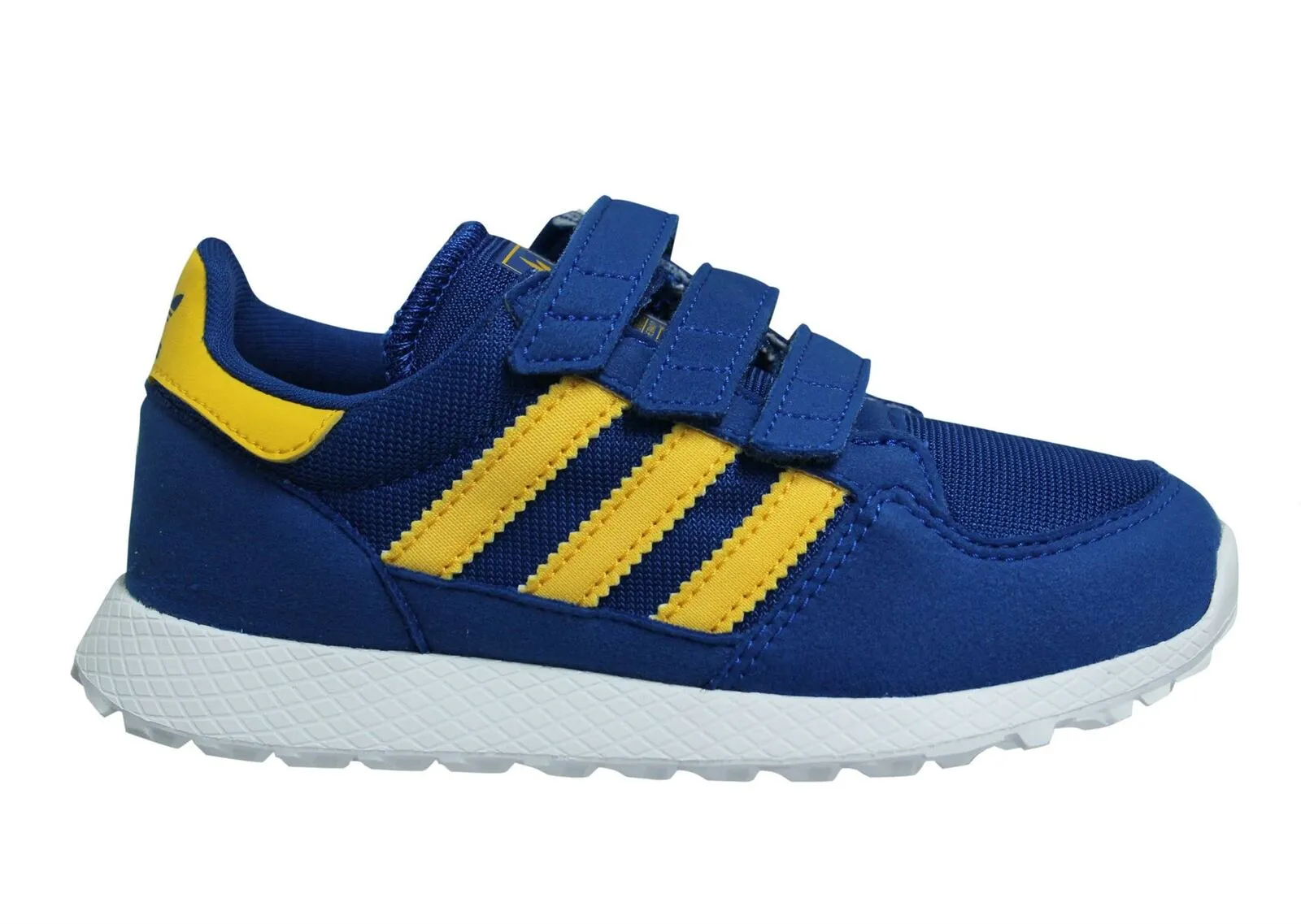 Adidas Originals Forest Grove Cloudfoam Triple Strap Blue Trainers - Kids