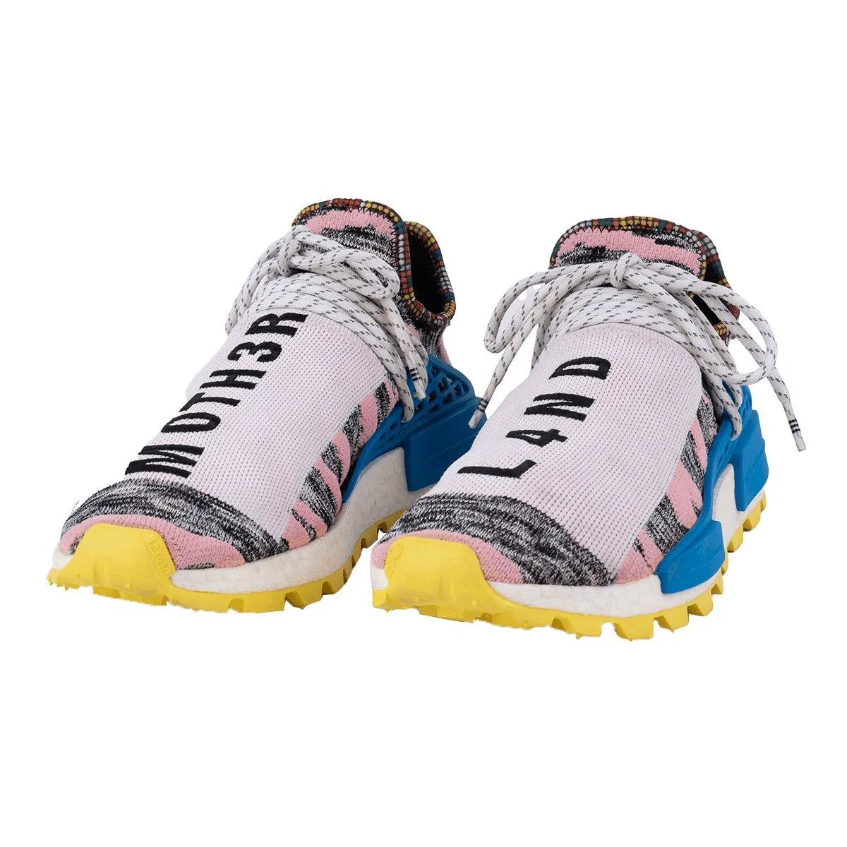 Adidas Pharrell X Nmd Human Race Trail Solar Pack Sneakers