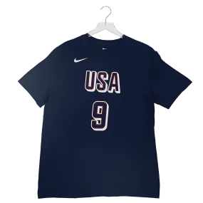 Adult Indiana Pacers Haliburton USA Basketball Name and Number T-Shirt by Nike