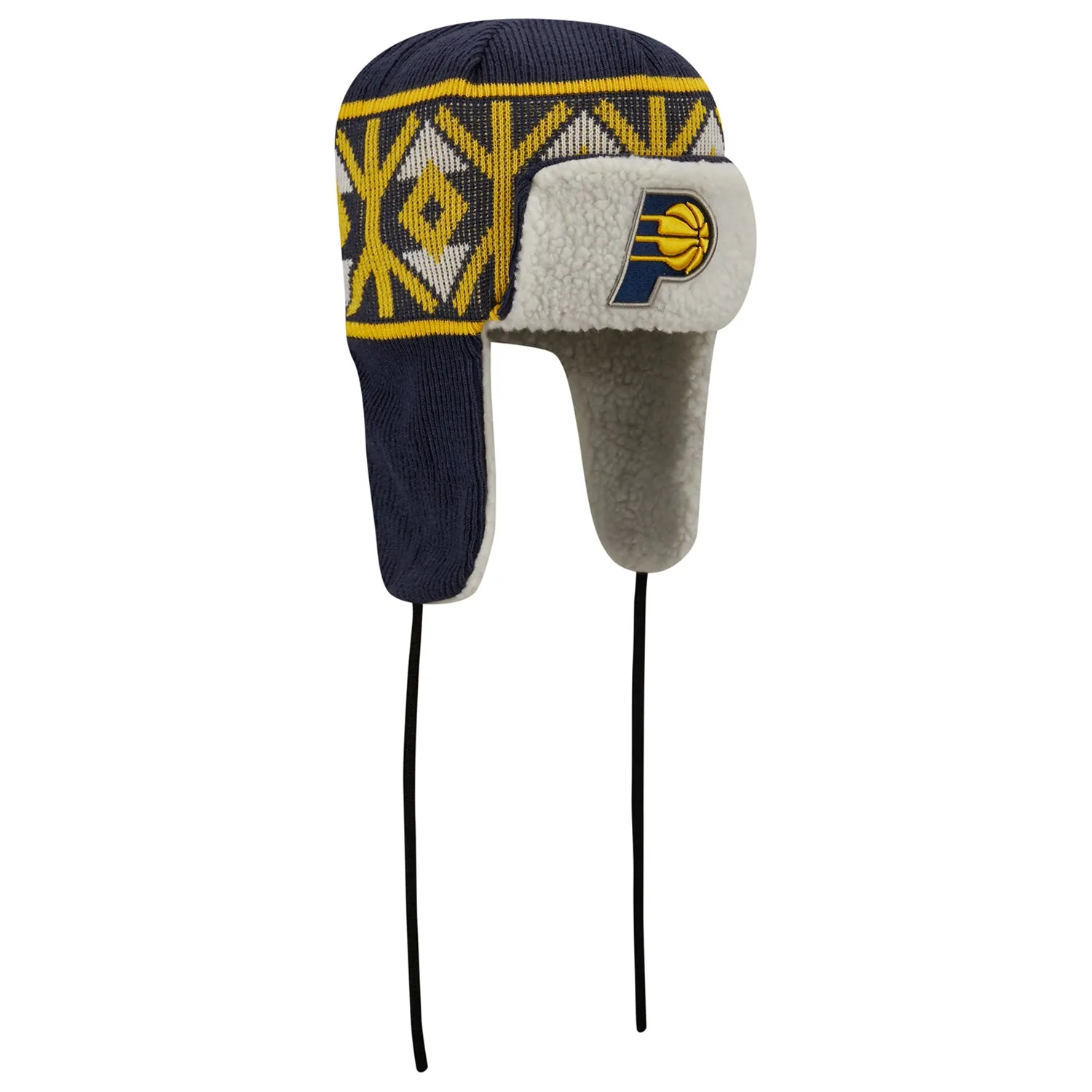 Adult Indiana Pacers Knit Trapper Hat by New Era