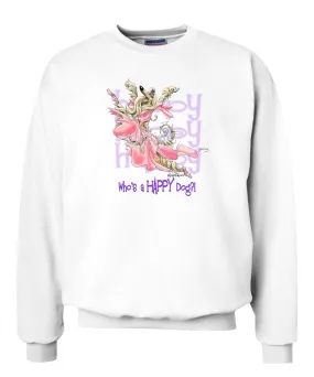 Afghan Hound - Who's A Happy Dog - Sweatshirt