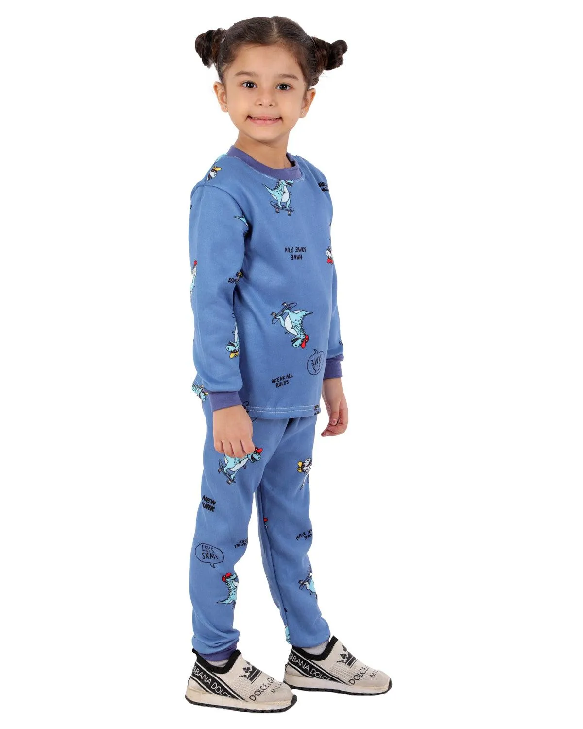 Ahhaaaa Kids Clothing Set Sweatshirt and Pyjama for Baby Girls and Boys