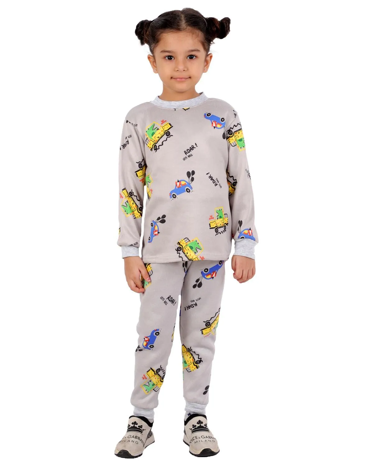 Ahhaaaa Kids Clothing Set Sweatshirt and Pyjama for Baby Girls and Boys