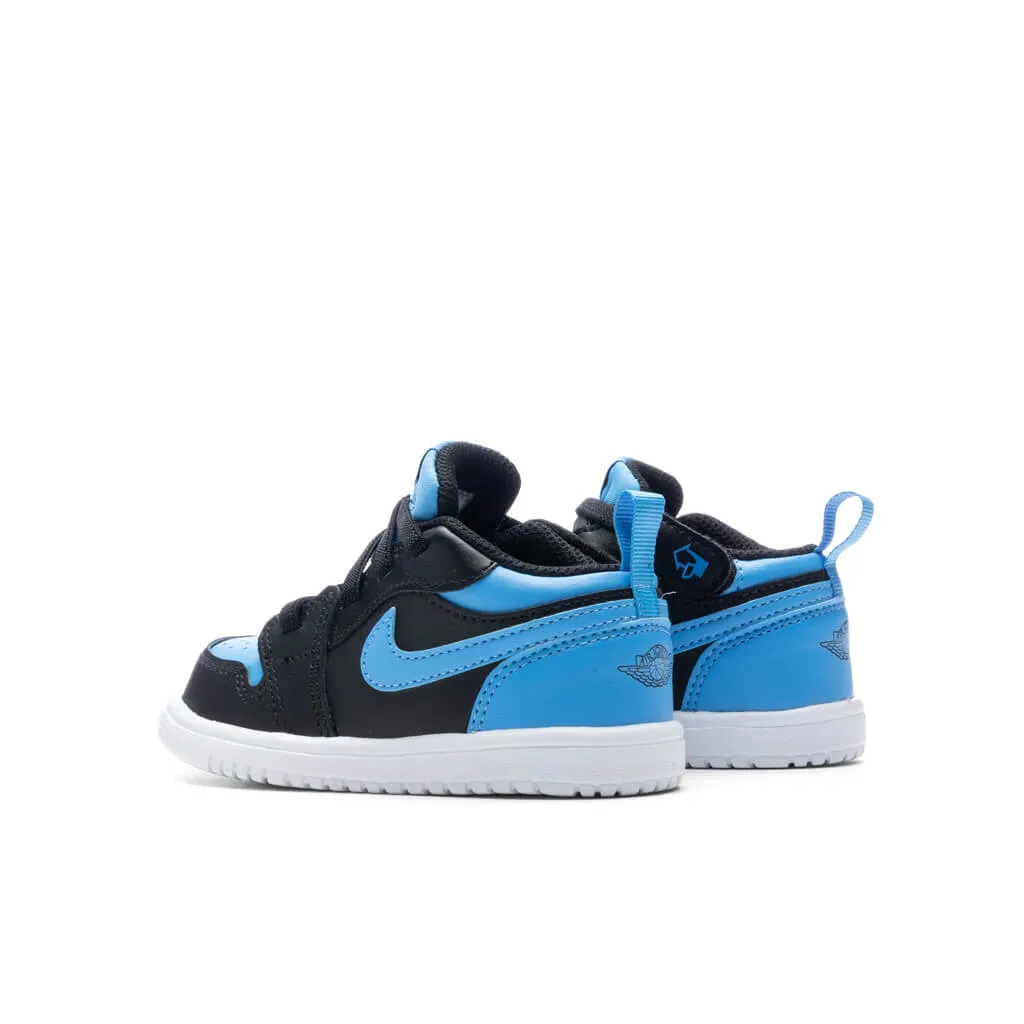 Air Jordan 1 Low Alt (TD) - Black/University Blue/White