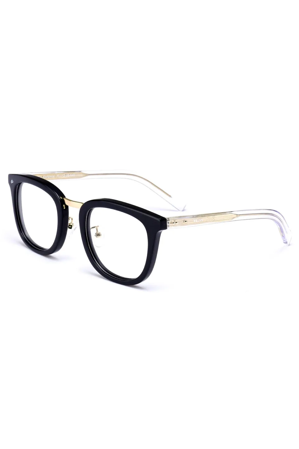 Alchemist Thick Frame Navy Blue Light Glasses