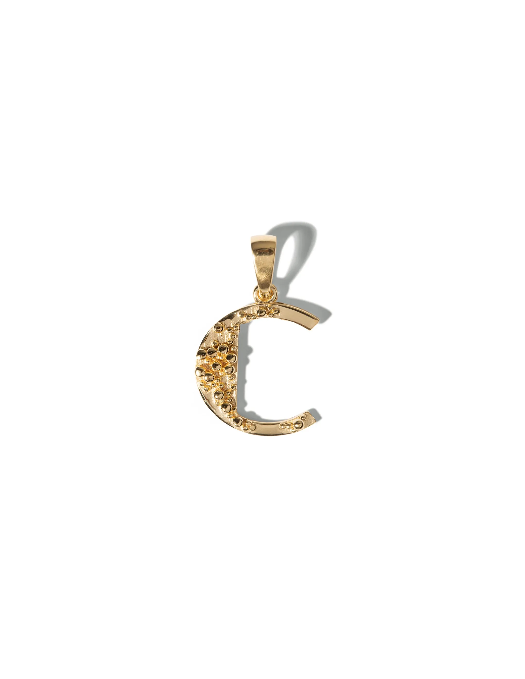 Alphabet Pendant A-Z <br> Gold Vermeil