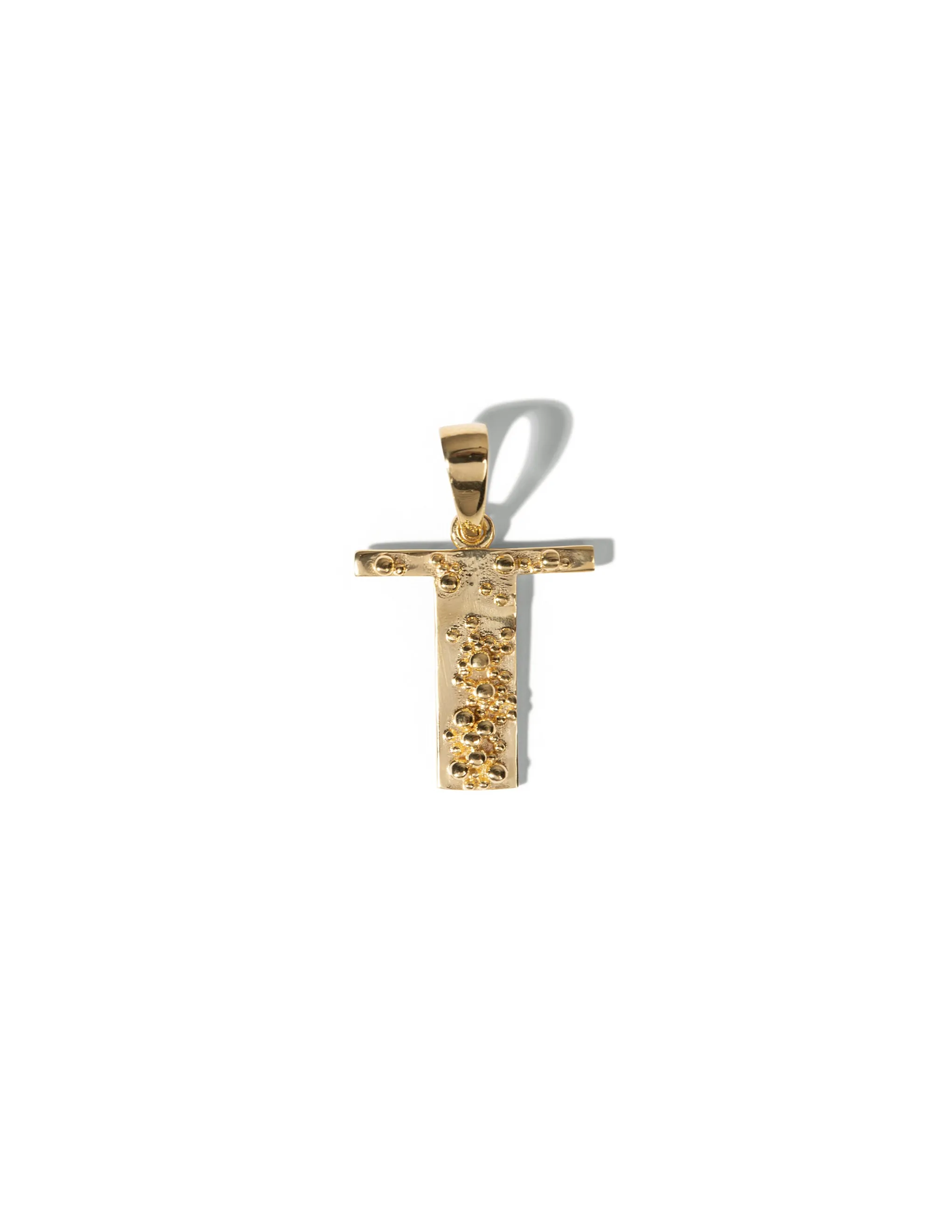 Alphabet Pendant A-Z <br> Gold Vermeil