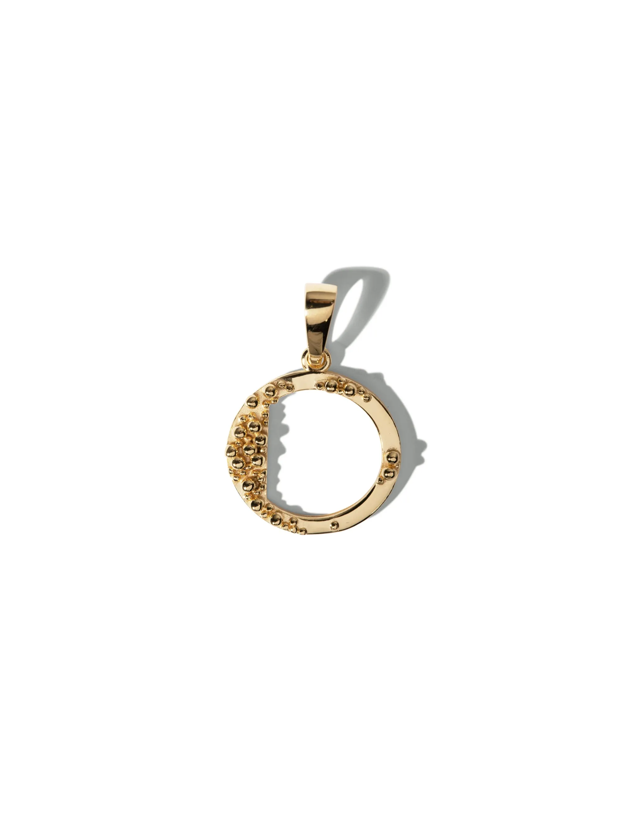 Alphabet Pendant A-Z <br> Gold Vermeil