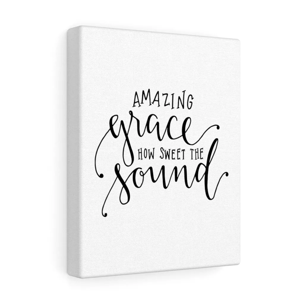 Amazing Grace Canvas Wall art