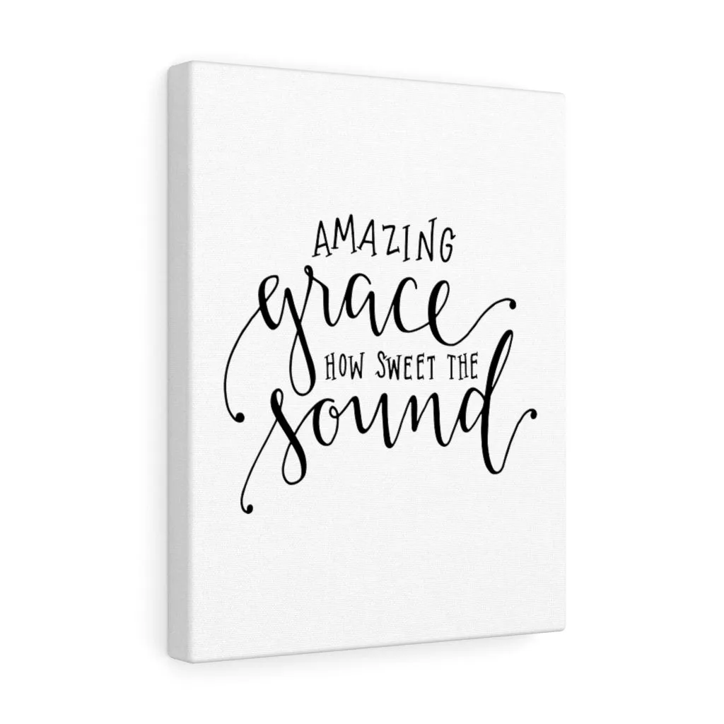 Amazing Grace Canvas Wall art