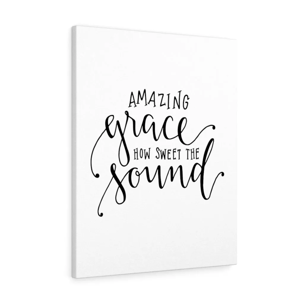 Amazing Grace Canvas Wall art