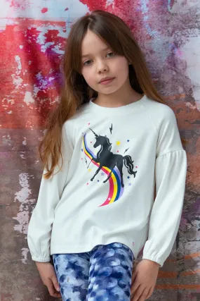 Appaman Julie Kids Shirt - Unicorn