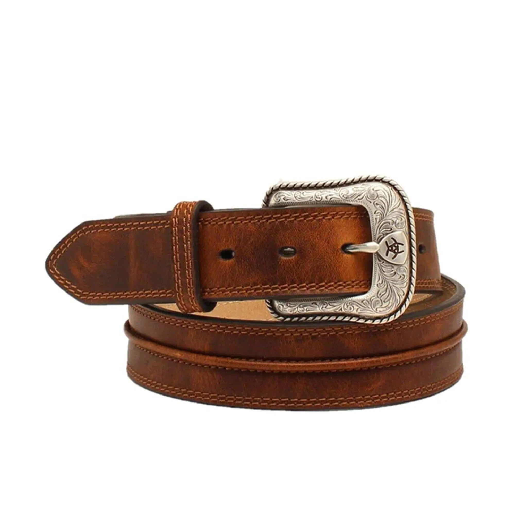 Ariat Western Belt 1 1/2 Medium Brown