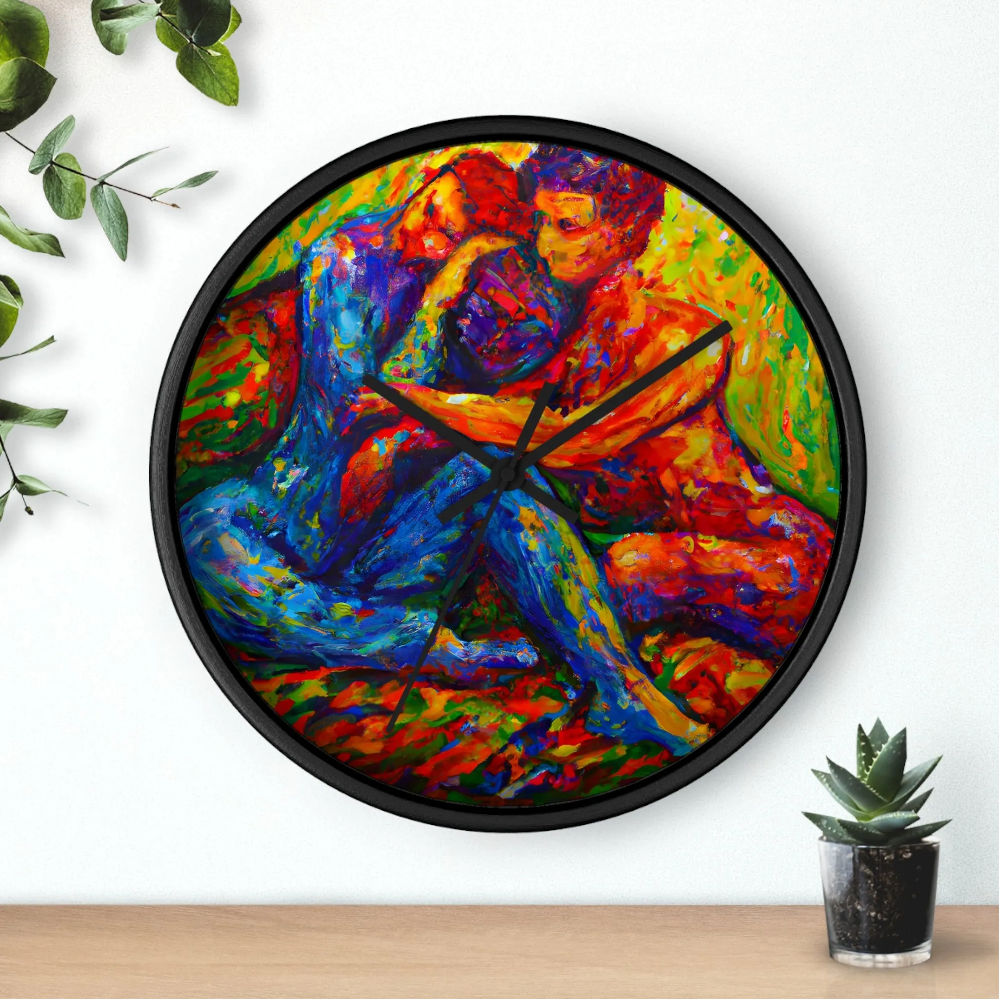 Axel - Gay Love Wall Clock