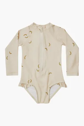 Baby Girl Swim Rylee   Cru Rashguard Bananas