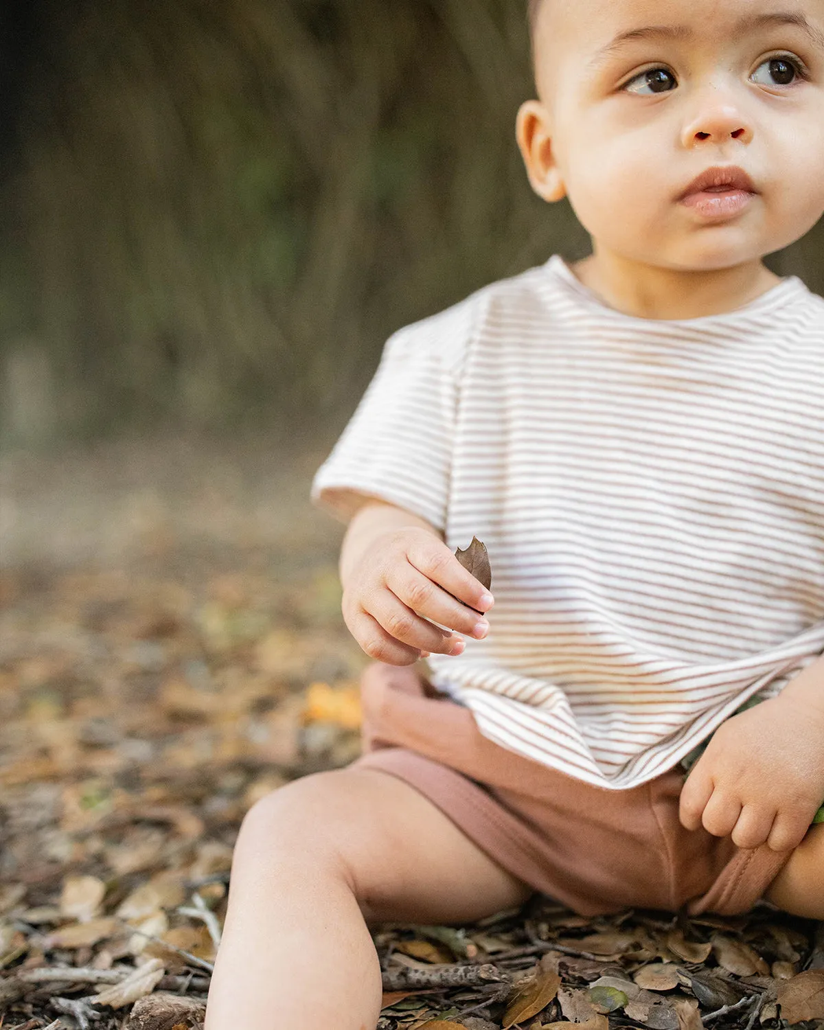 Baby Stripe Solid Tee