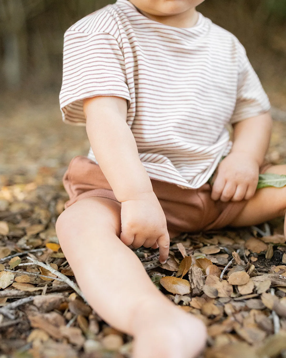 Baby Stripe Solid Tee