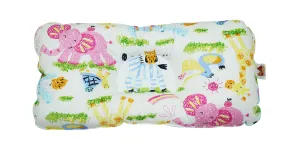 Babycuddle Head Pillow - Zoofari in Blue