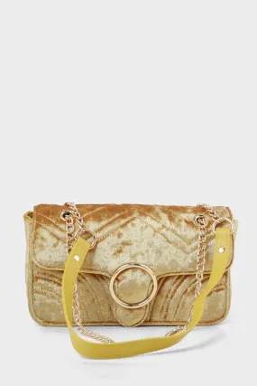 Baguette Shoulder Bags B10524-Golden